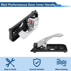 Rear Right Passenger Side Interior Door Handle for Hyundai Sonata (2011–2014) No. 836203K020