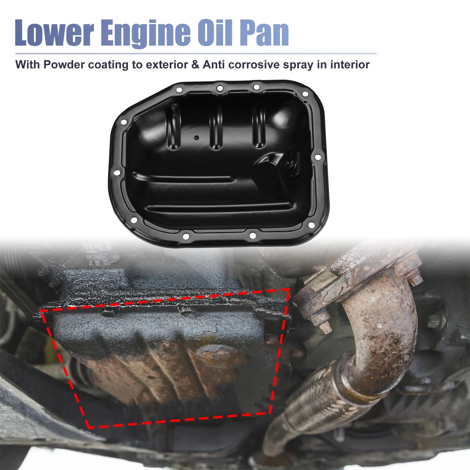 Engine Oil Pan No.1210221010 for Scion XB (2004–2006) & Toyota Echo (2000–2005)