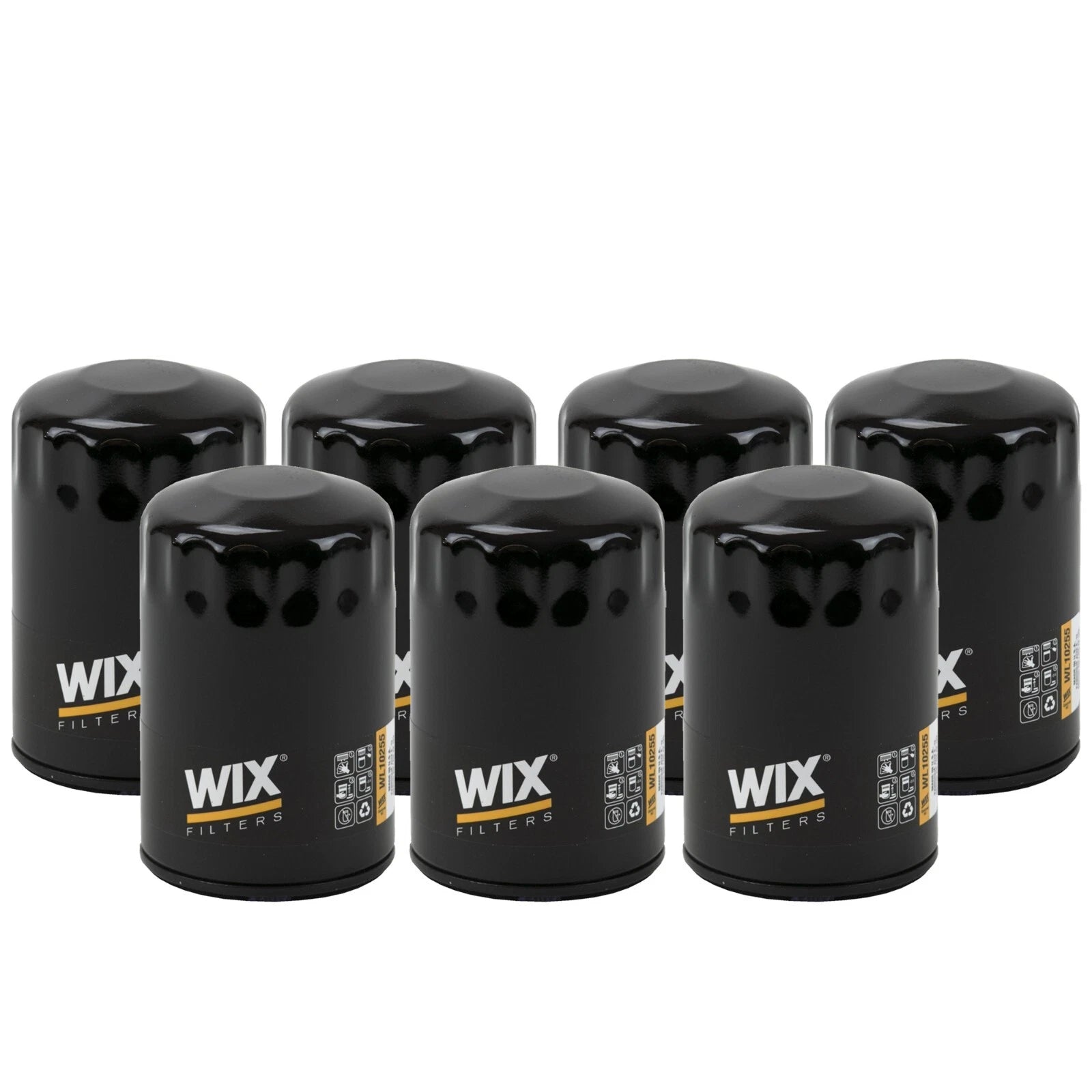 Set of 7 Engine Oil Filters for Buick Cadillac Chevrolet GMC (FI)