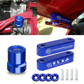 3/4 in Front Hood Vent Spacer Riser for Honda Acura (VTEC) (Blue) (2001–2011)