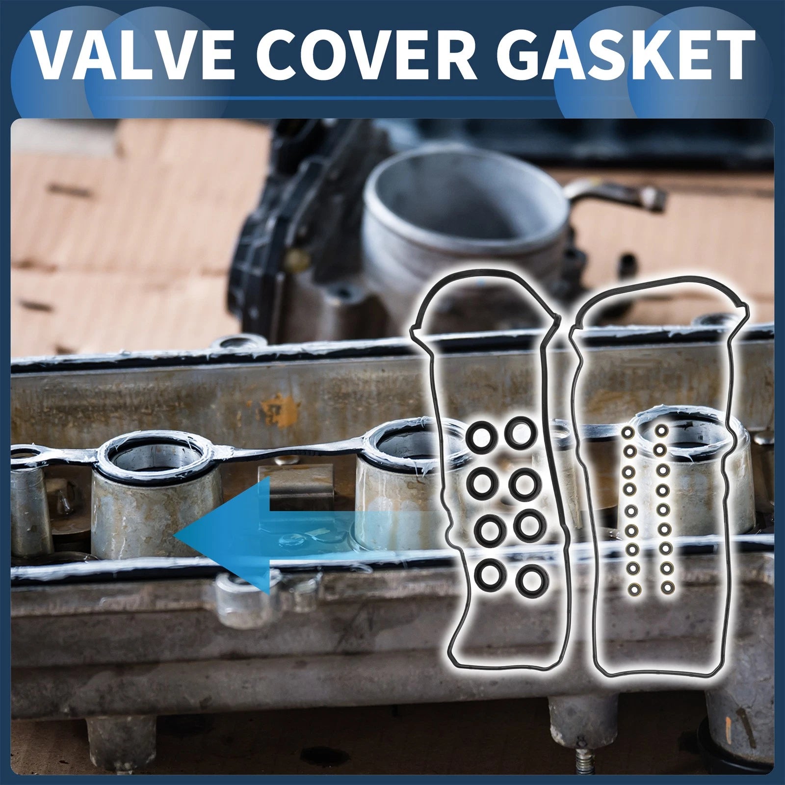 Valve Cover Gasket Set for Lexus GS400 (1998–2000) 11213-50030