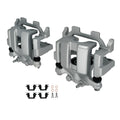 Rear Brake Caliper Pair with Bracket for Infiniti Q50 Q60 Q70 (2014-2018)