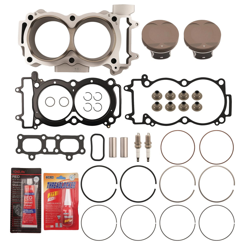 93mm Cylinder Piston Gasket Kit 3023156 for Polaris RZR General 1000 XP (2016–2023)