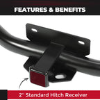 Class 4 2" Trailer Hitch Receiver for Ram 1500 (2011–2018)