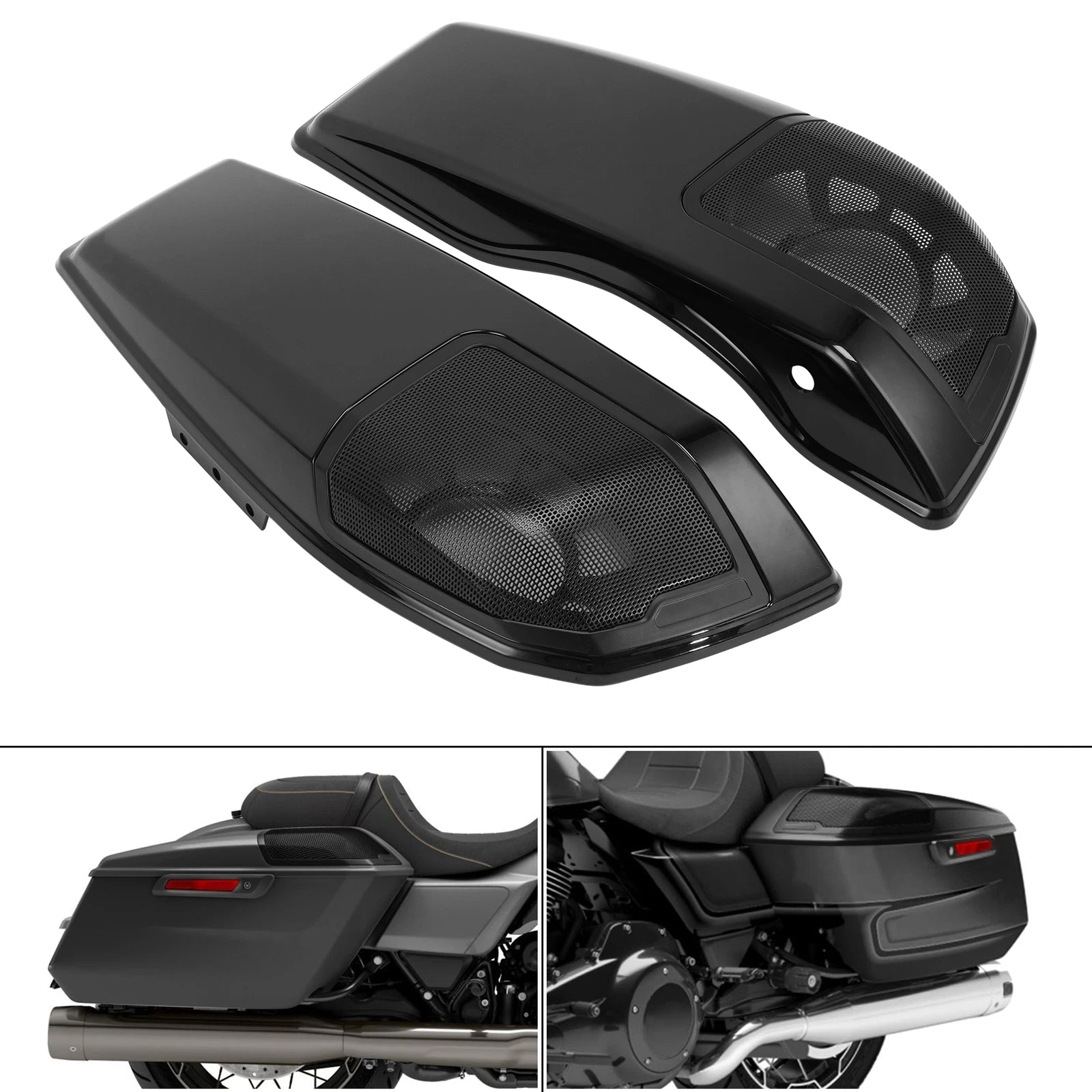 6x9" Saddlebag Speaker Lids for Harley CVO Street Road Glide FLHXSE (2023–2025)