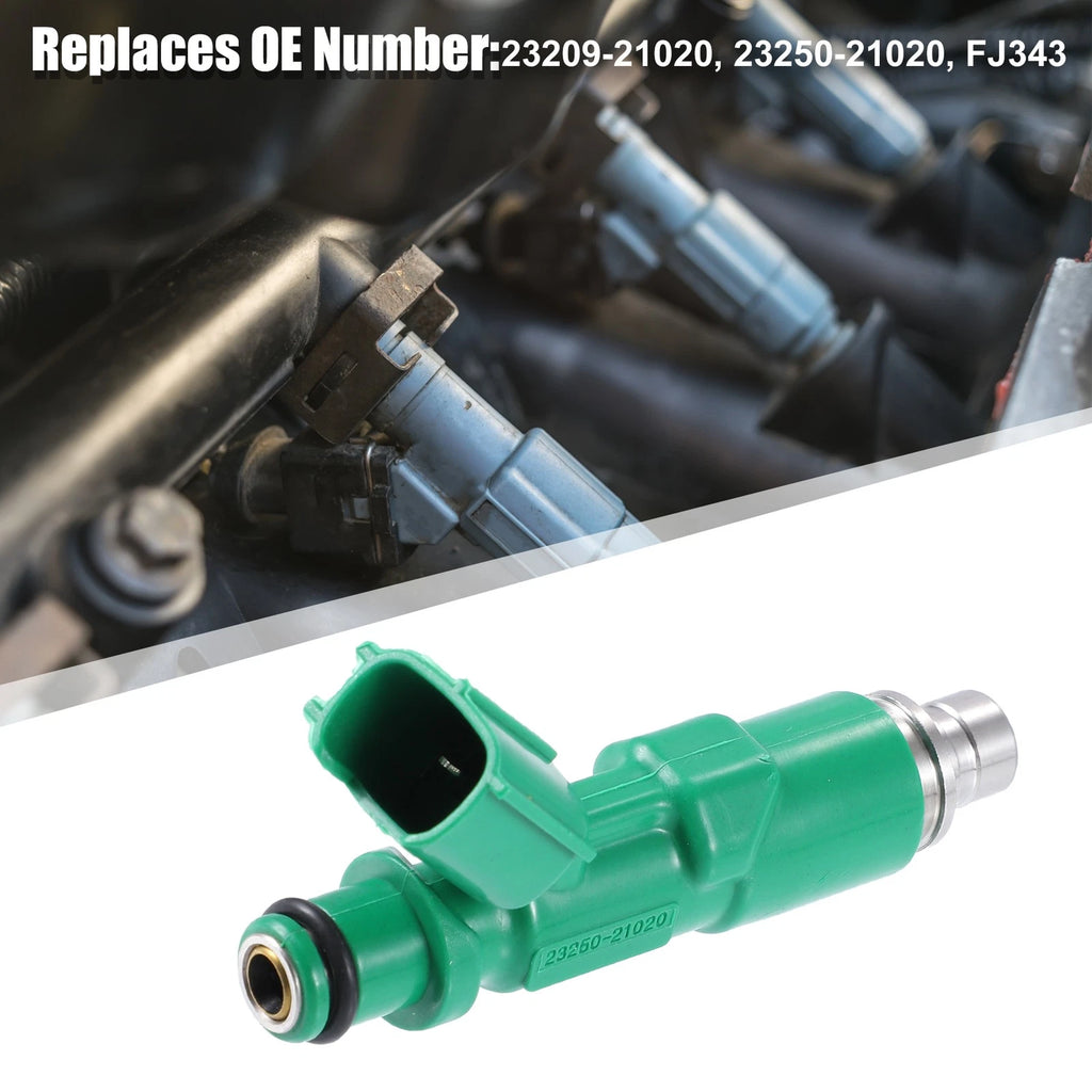 Set of 4 Fuel Injectors 23209-21020 for Toyota Prius 1.5L (2003–2009) & Scion xA xB
