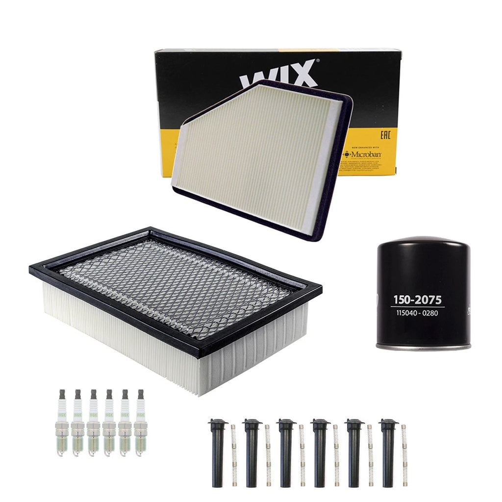 Tune Up Kit with NGK 6 Spark Plugs & Boots for Ford Escape Mariner (2001–2010)