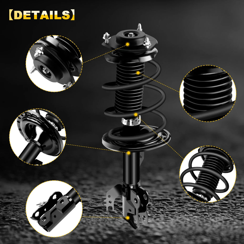 Set of 2 Complete Struts for Toyota Camry SE (2012–2017)