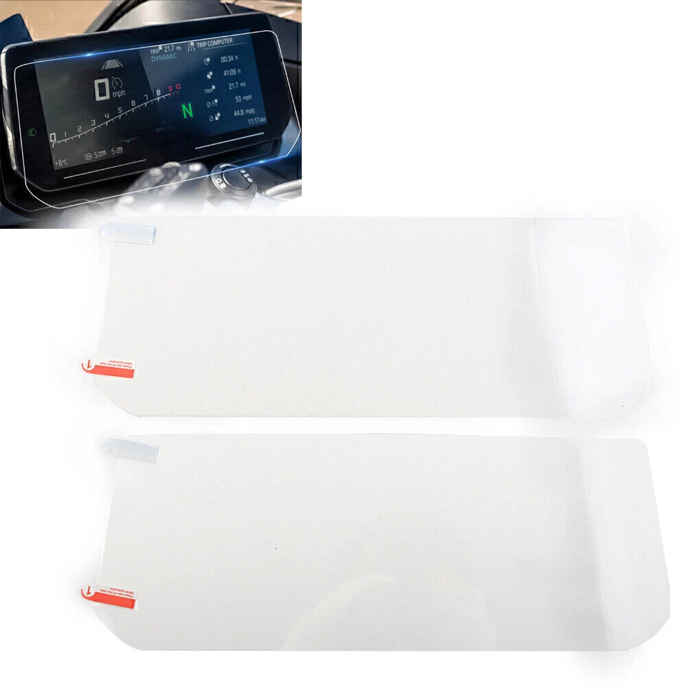 Clear Speedometer Screen Protective Film for BMW K1600B K1600GT R1250RT (2022–)