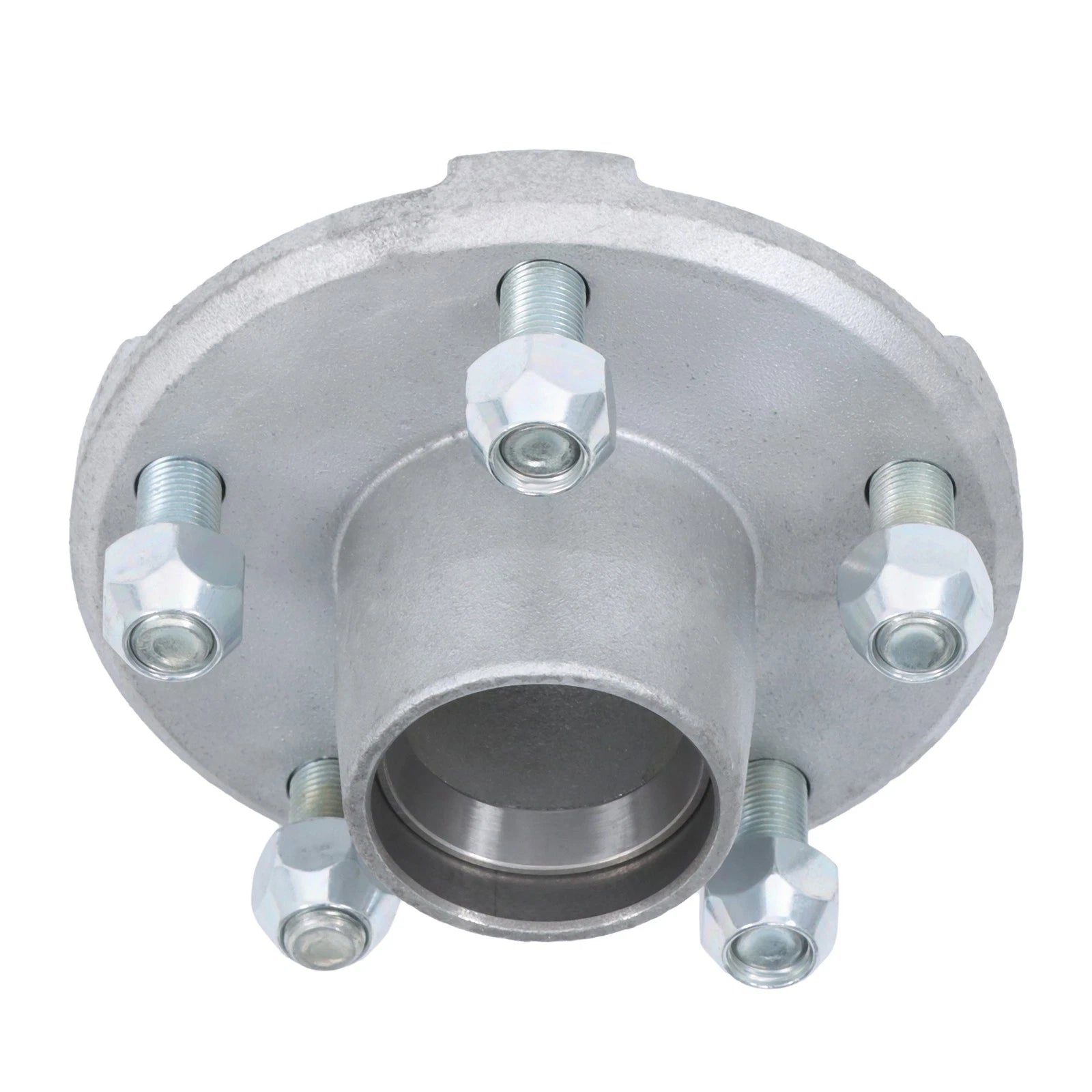 Set of 2 Galvanized Trailer Hub Kits for 2000 lbs Spindle (1" or 1.0625")