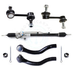 Set of 5 Power Steering Rack Outer Tie Rods for Acura TSX (2004–2008)