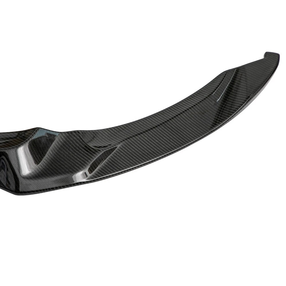 Front Bumper Chin Lip CS Style for BMW F80 F82 F83 M3 M4 (2015–2019) Black