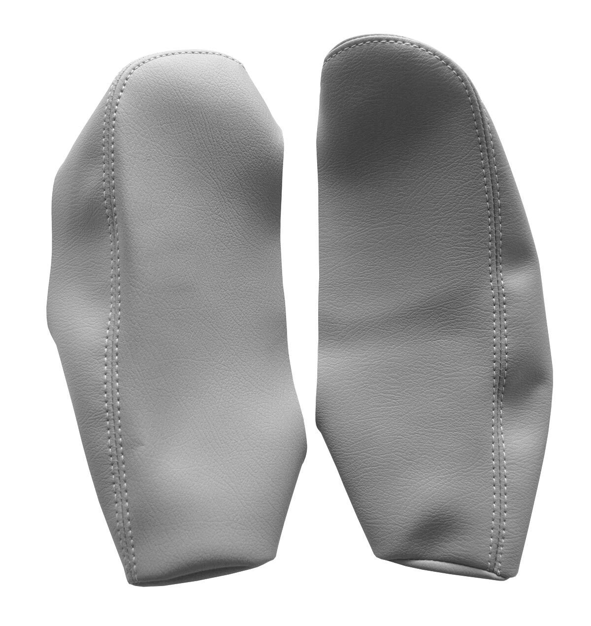 Leather Armrest Door Panel Cover for Lincoln Town Car (1998–2002) Gray