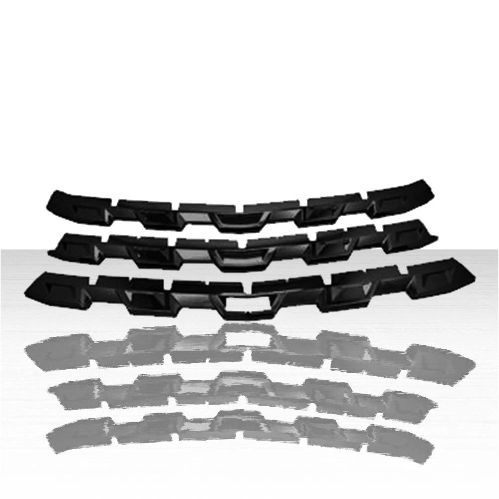 5pc Bar Style Grille Insert for 2021-2022 Chevy Colorado WT/LT - Gloss Black