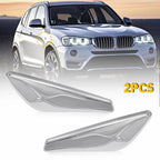 Chrome Fender Emblem Moulding for BMW X3 X4 (2015–2017)