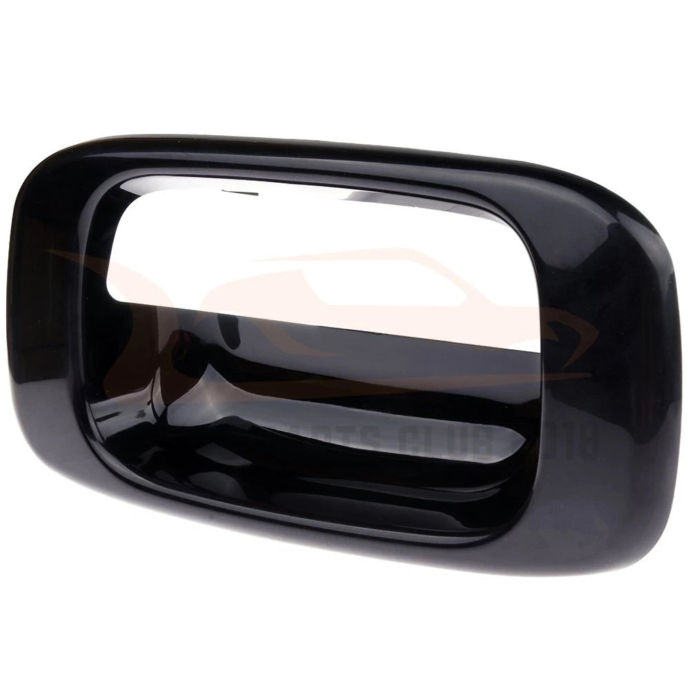 Tailgate Handle Bezel for Chevy GMC (1999-2007) Smooth Black
