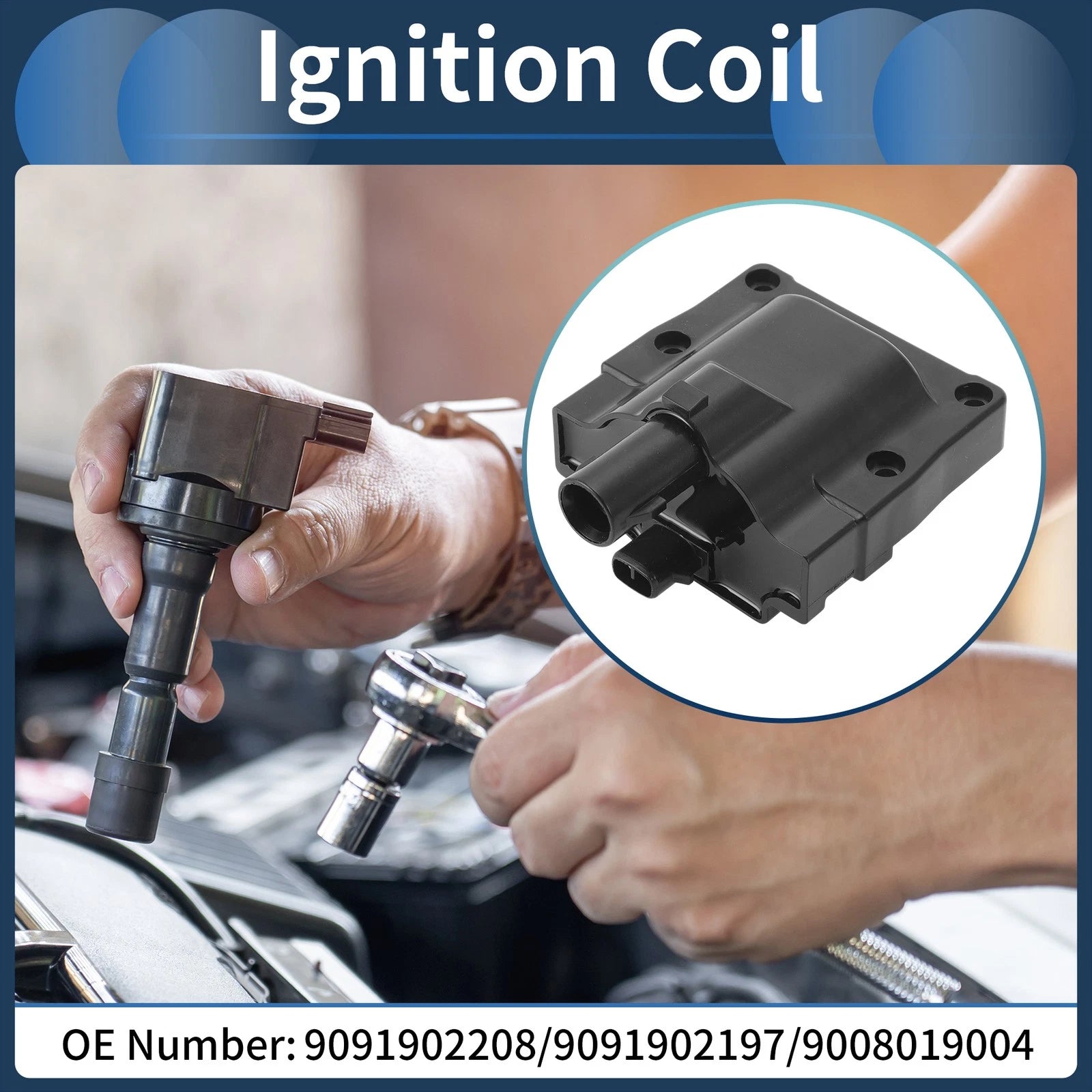 Ignition Coil Pack No. 9091902208 for Lexus LS400 (1990–1997)