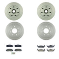 Bosch QuietCast Brake Rotor & Semi-Met Pad Kit for F-150 RWD (2015–2023)