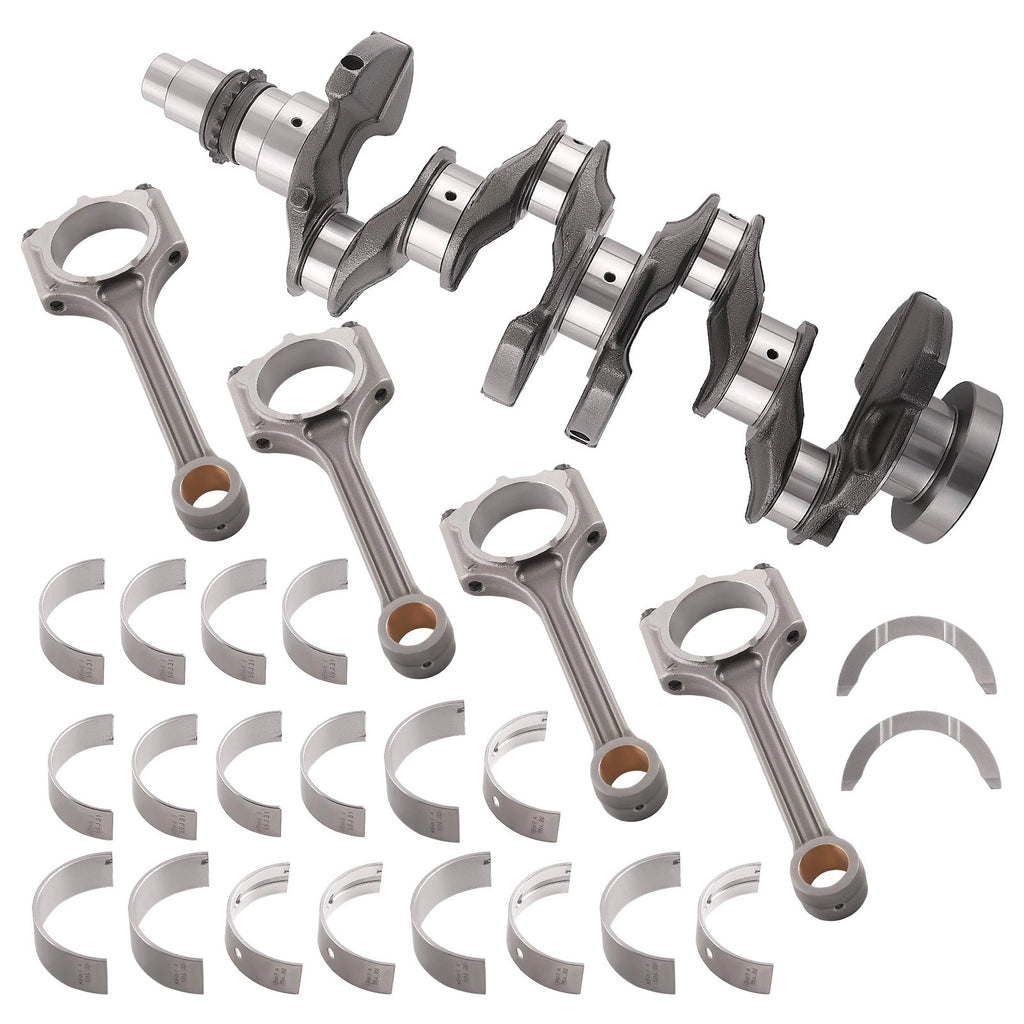 Engine Crankshaft & Rods & Bearings Set for Hyundai Elantra 2012–2016 1.8L