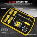 51Pcs Magnetic Screwdriver Bit Set with Organizer Box