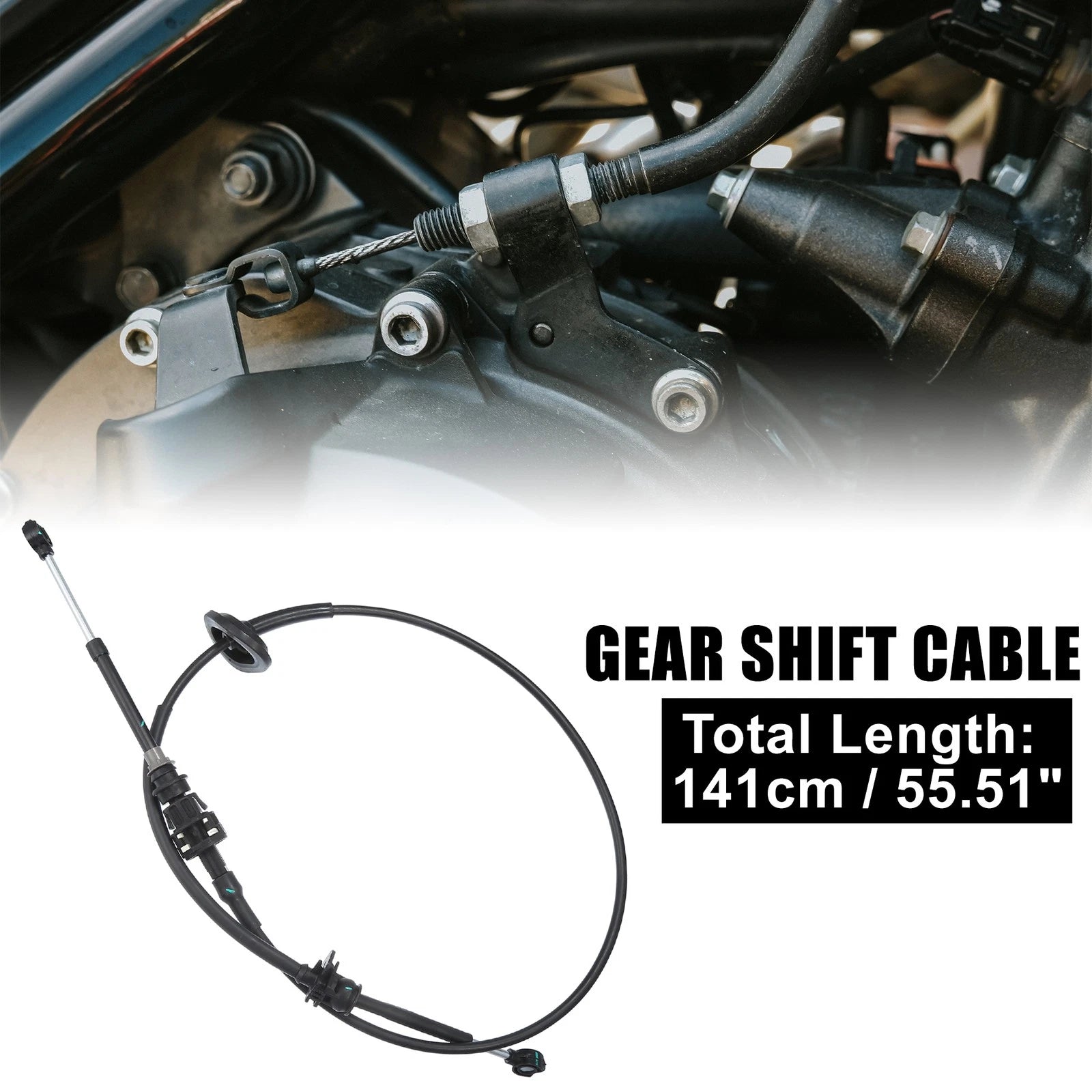 Gear Control Shift Cable for Ford Bronco (1992–1996), F-150 (1992–1997)