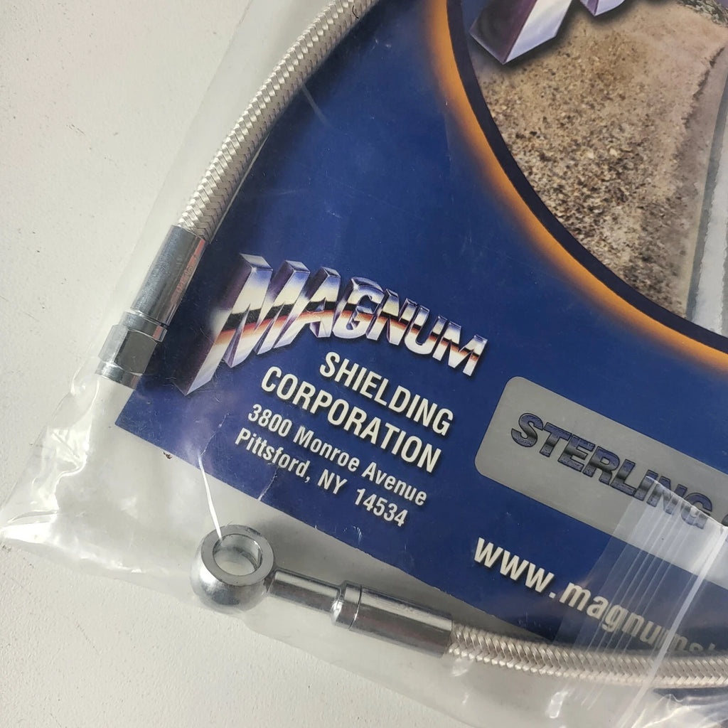 Magnum AS37628 Front 28In Brake Line for Sterling Chromite II