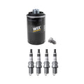 Wix Engine Oil Filter & NGK Iridium IX Spark Plugs Kit for Audi A3 A4 A5 (2000–2023)