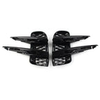 Pair Front Black Bumper Grille for Land Rover Range Rover Evoque (2019–2023) LR114729