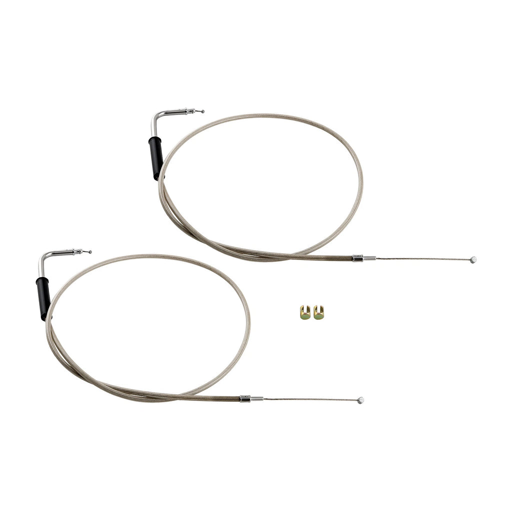Throttle and Idle Cable Set for Harley-Davidson FLST (1996–UP)