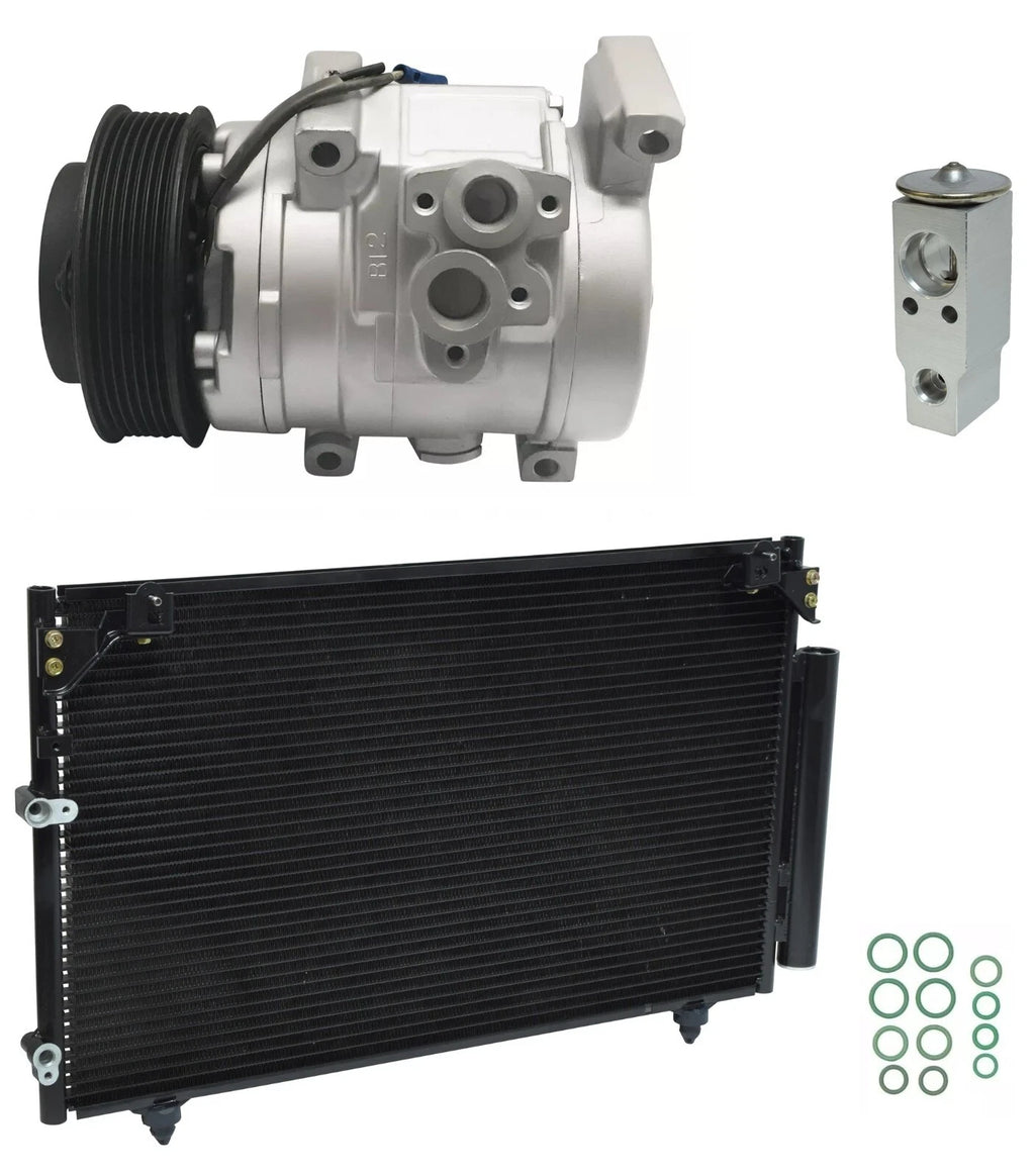 AC Compressor Kit With Condenser for Scion tC 2.4L (2006–2010)