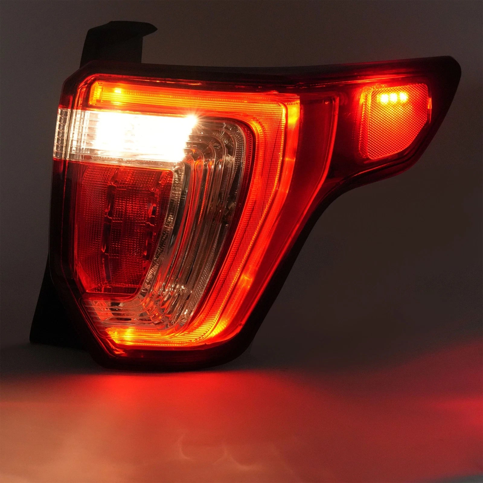 LED Tail Light Brake Lamp Assembly Passenger Right for Ford Explorer (2016–2019)