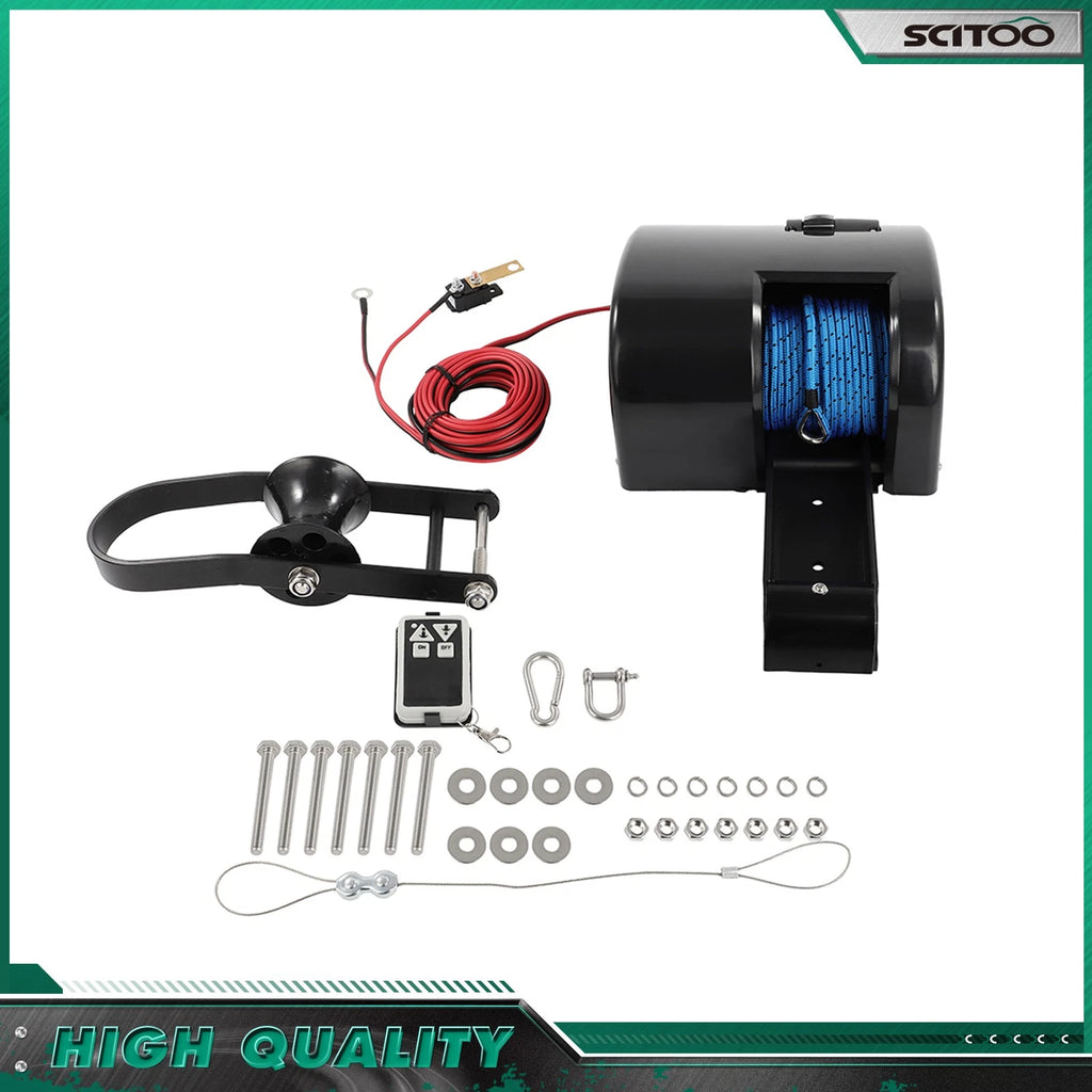 Electric Anchor Winch for Boat (35lbs)