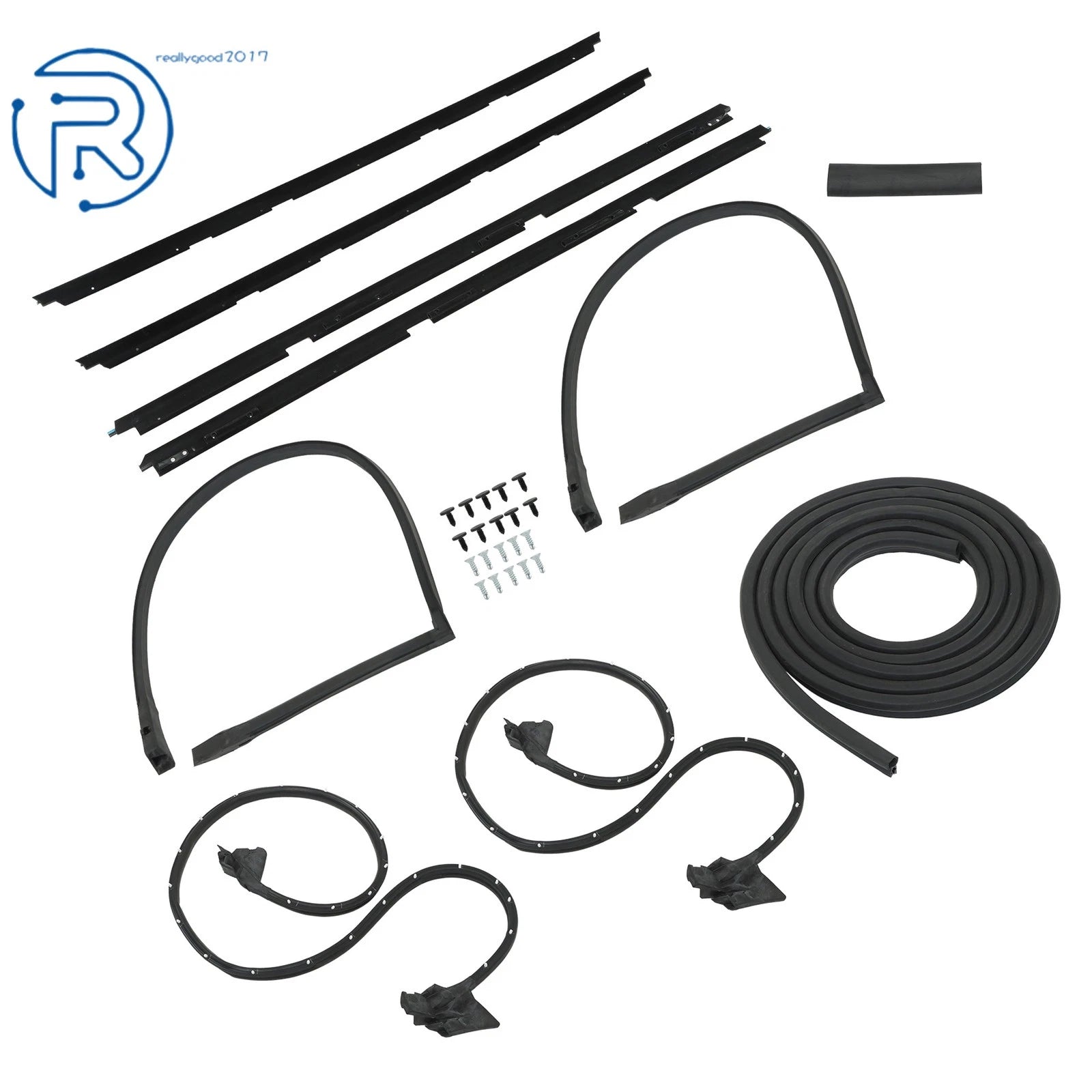 9Pcs Weatherstripping Seals Kit for Malibu LeMans 2 Door (1978–1981)