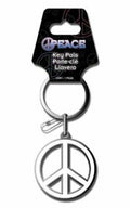 Peace Sign Enamel Key Chain for Universal Use (All Models)