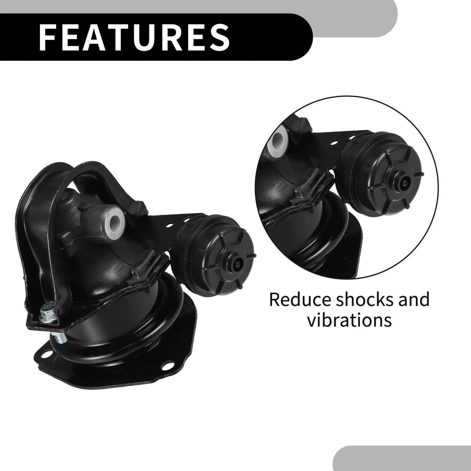 Rear Engine Motor Mount for Honda Odyssey (1997–1998), Honda Accord (1997–1998)