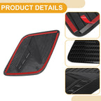 Fuel Tank Door Cap for Kia Niro (2022–2025) Carbon Fiber Black