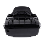 Trunk Luggage Rack Backrest Pad Speakers for Harley Touring (2014–2026)