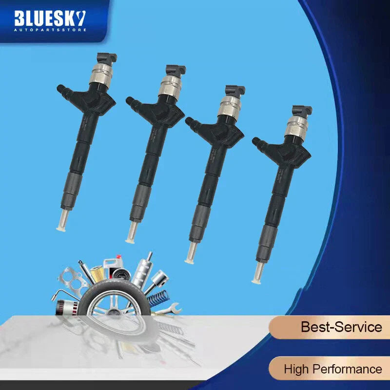 4PCS Diesel Fuel Injectors for Nissan Navara D22 2.5L YD25 (2001-2015)