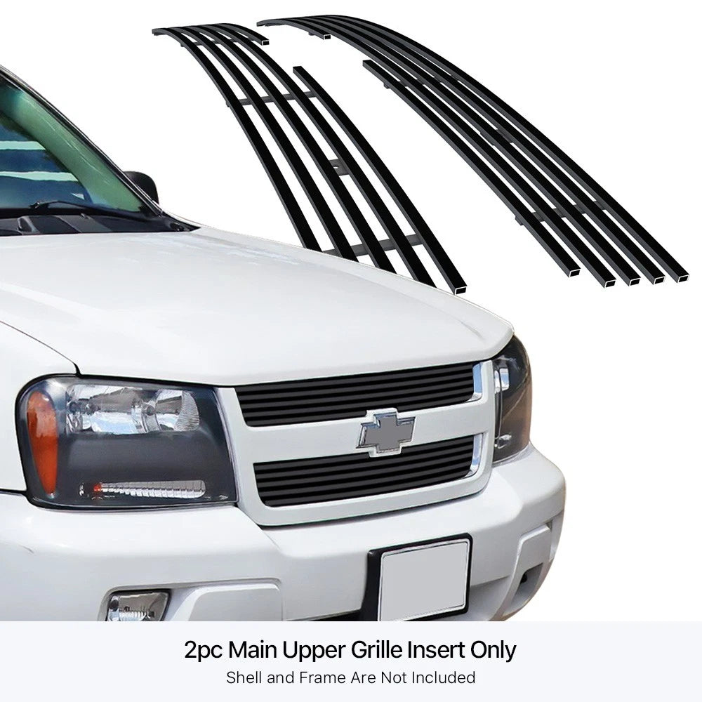 Black Billet Grill for Chevy Trailblazer LT (2006-2009)