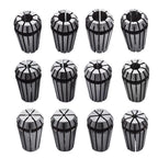 Set of 12 Spring Collets for CNC Milling Lathe Tool Engraving