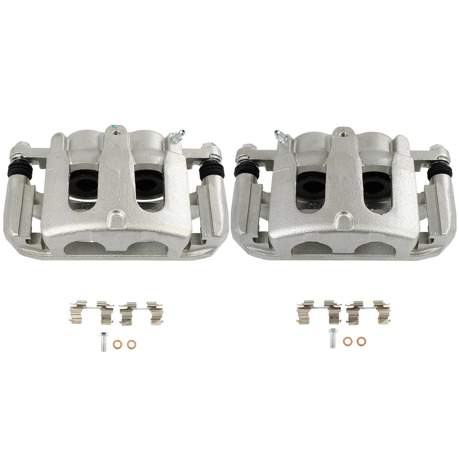 Set of 2 Front Brake Calipers for Ford Flex, Lincoln MKS (2009–2019)