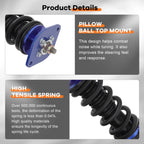 Coilovers for Nissan 350Z (2003–2008) - Struts Shocks Suspension Springs Kits