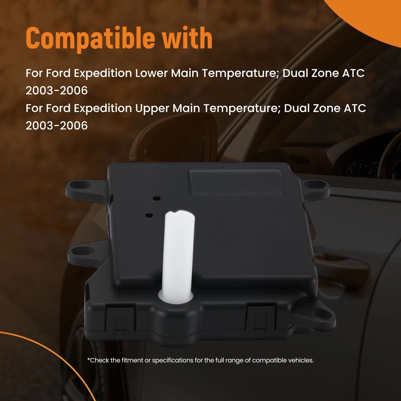 HVAC Blend Door Actuator for Navigator (2007–2014) J04045
