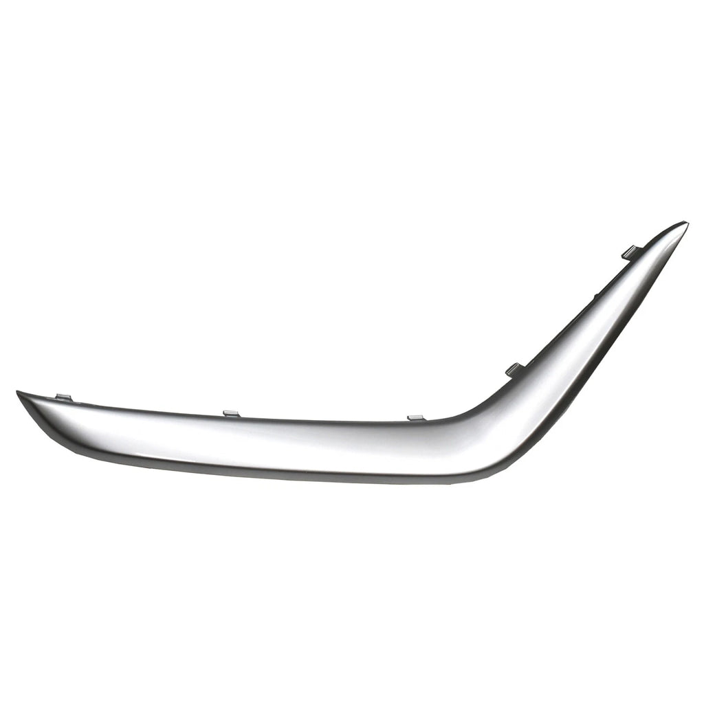 Rear Driver Side Lower Bumper Cover Molding Replacement Gray ABS Plastic for