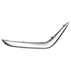 Rear Driver Side Lower Bumper Cover Molding Replacement Gray ABS Plastic for