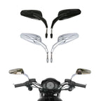 Tapered Tribal Rear View Mirrors for Harley Touring Electra Street Glide