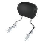 Chrome Sissy Bar Luggage Rack Backrest Docking Kit for Harley Touring (2009–2013)