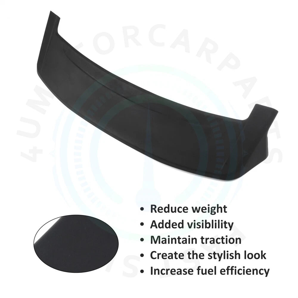 Rear Roof Spoiler Wing for Honda CR-V (2007–2011) Black ABS