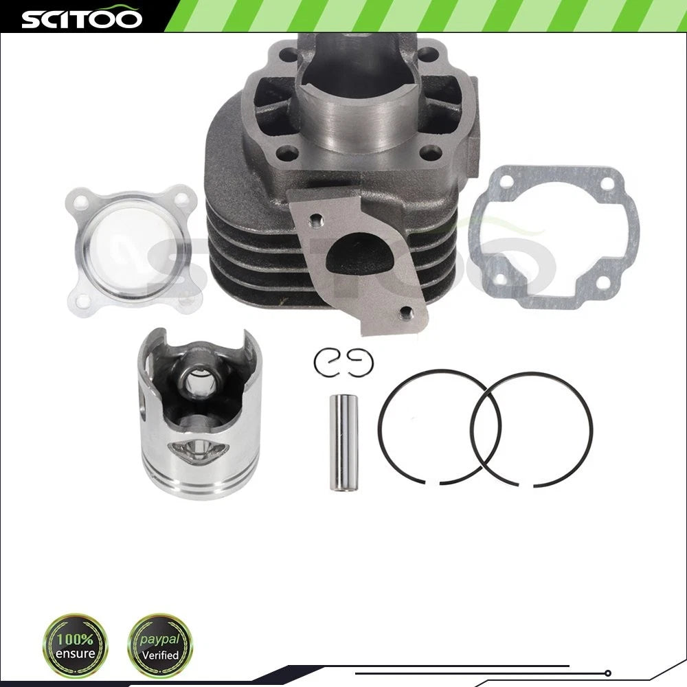 Top End Kit Cylinder Piston Gasket for Polaris Scrambler 50 (2001–2003)