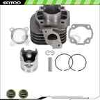 Top End Kit Cylinder Piston Gasket for Polaris Scrambler 50 (2001–2003)